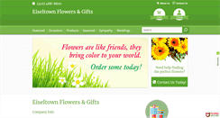 Desktop Screenshot of eiseltownflowers.com